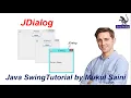 Java Swing Tutorial JDialog in Java