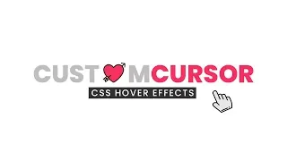 CSS Custom Cursor With Hover Effects Html CSS