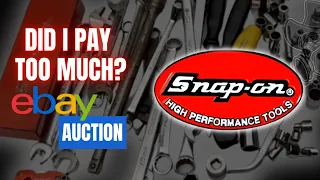 Snap-on Tools Tool Haul Won from an online ebay auction