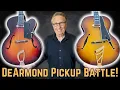D Angelico Style B vs Guild A-150 Savoy - DeArmond Pickup Battle