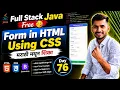 Full Stack Java Free Day 76 Learn in Marathi FREE Form in HTML aadiandjava