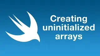 Creating uninitialized arrays in Swift 5 1