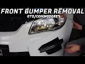 Front bumper removal grille replacement - VF