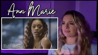 ann marie hate love official video reaction