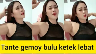 tante gemoy bukit gede bulu ketek lebat tipis bikin gemes 