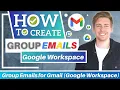 How To Create Group Emails in Google Workspace Collaborative Inbox