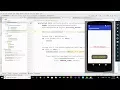 Android Login Screen - EditText Text Fields Example Part XML and JAVA