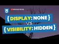 Download Lagu DISPLAY:NONE and VISIBILITY:HIDDEN - The Difference in CSS