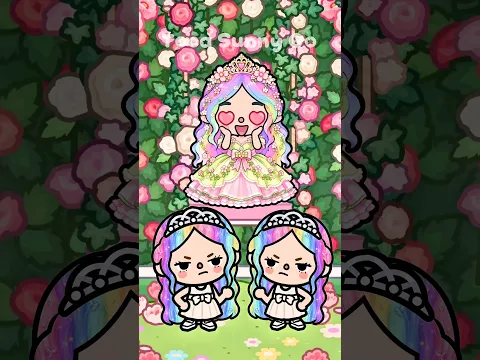 I have flower hair instead Diamond #tocaboca #tocalifeworld #shorst