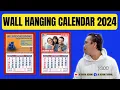 WALL HANGING CALENDAR 2024 I CANVA TEMPLATE I PRICING AND MATERIALS