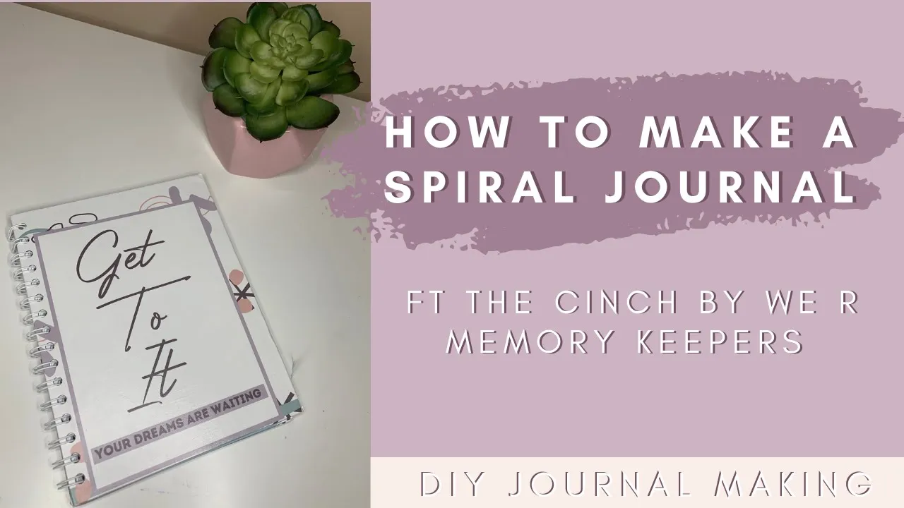 In this video I'll show you guys how to create a beautiful spiral notebook from start to finish. Her. 