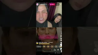 لايف الهبال صوفيا طالوني و ميليسا مع كروفيتا لايف جامع اشهر لوابا دالمغرب 