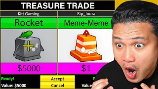 Trading From Rocket To MEME Fruit In 24 Hours Blox Fruits