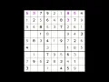 Solution Generated by a Python Sudoku Solver