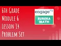 Engage NY Eureka Math Grade 6 Module 6 Lesson 14 Problem Set