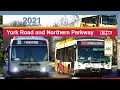 Baltimore MD York Road and Northern Parkway - MTA Maryland TrAcSe 2021