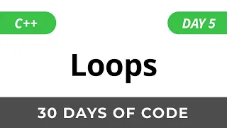 Day 5 Loops - 30 Days of Code HackerRank Solutions