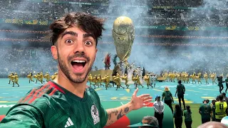 FUI AL MUNDIAL A VER A MEXICO! 🇲🇽