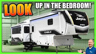 More Friendly to Full Timing than Ever 2026 Eagle 321RSTS Couple s Camping Fifth Wheel by Jayco RV