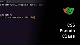 Playwright Python - CSS Selector Pseudo Classes