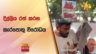 දිල්ලිය රත් කරන කැරපොතු විරෝධය - Hiru News