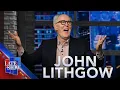 The Mighty Colbert - John Lithgow Reads A Special Poem He Wrote For Stephen
