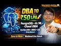 PostgreSQL DBA Training Zero to Hero AI DevOps Cloud DBA Course 50 LPA Career Path