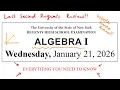 JANUARY 2026 Ultimate Algebra 1 Regents Review EVERYTHING YOU NEED TO KNOW whole course review