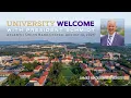 University Welcome 2025