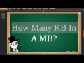 How Many Kb In A Mb