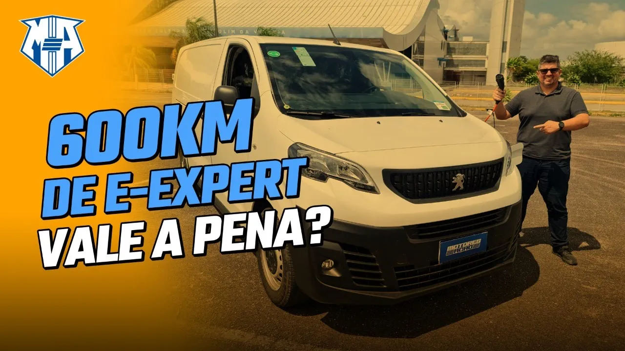 Novo Peugeot e-expert | 600 km a bordo da van elétrica