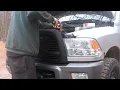 2012 Ram 2500 headlight bulb replacement