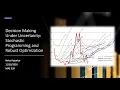 Stochastic Programming Robust Optimization Energy Modeling Guest Lecture
