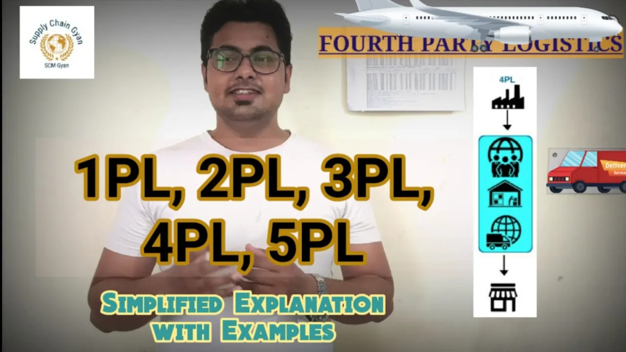 Logistics / Types Of Logistics Companies / 1PL, 2PL, 3PL, 4PL, 5PL With EASIEST EXAMPLES