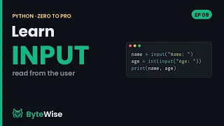 Python input Explained Read User Input Zero to Pro