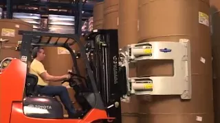 Cascade Paper Roll Clamps - Lift Truck Roll Handling
