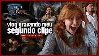 TIVE QUE GRAVAR DEBAIXO D´ÁGUA? BASTIDORES DO MEU NOVO CLIPE - DIA 1 🎥🎤