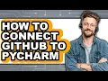 How to Connect Github to Pycharm only Way