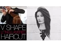 V-SHAPED HAIRCUT - How To Cut A Long Layered V SHAPE Haircut MATT BECK VLOG