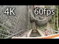 El Toro front seat on-ride 4K POV 60fps Six Flags Great Adventure