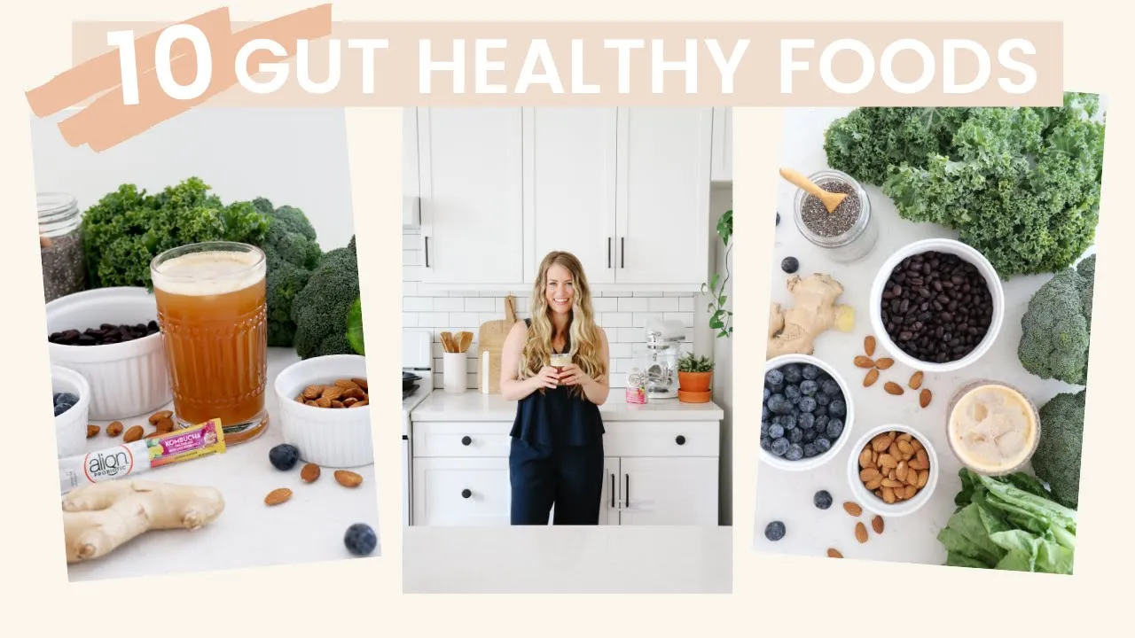 10 Foods For Gut Health - Healthy Grocery Girl Health Tip!
