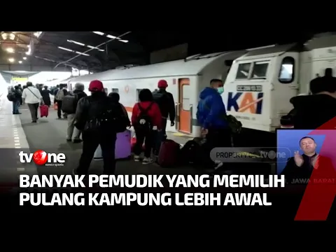 Sejumlah Warga Memilih Mudik Lebih Awal untuk Menghindari Kepadatan