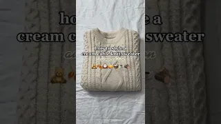 How To Style A Cream Knit Sweater 