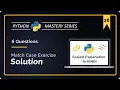 PRACTICE SET SOLUTION Python Match-Case In-Depth and Easy Explanation in Hindi