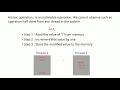 1 Introduction to Atomic operations and Memory model in C