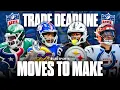 5 trades that SHOULD happen before the NFL Trade Deadline TUESDAY Russell Wilson to the Vikings