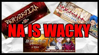 FGO NA s Schedule is Weird Order