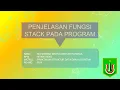 Implementasi Fungsi Stack pada Bahasa C
