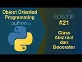 Belajar Python OOP - Class Abstract dan Decorator Selesai