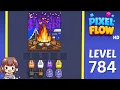 Pixel Flow Level 784 Solution Walkthrough